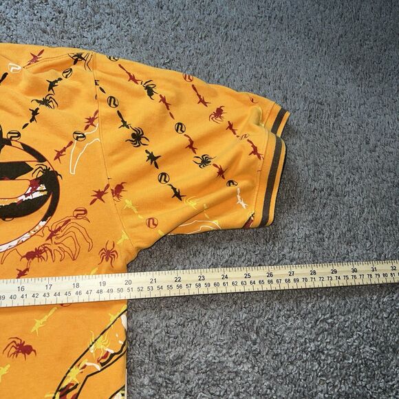 Pepe Jeans London Y2K  Polo Spider Tarantula Men's XL Streetwear Multicolor 90s - Picture 5 of 6